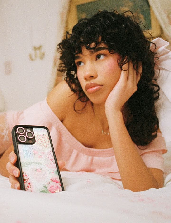 Frilly Floral iPhone Case