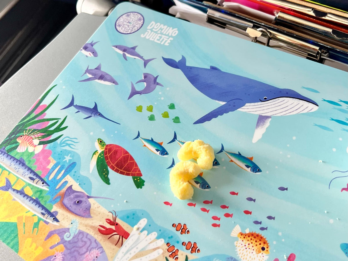Placemat Travel 4-pack
