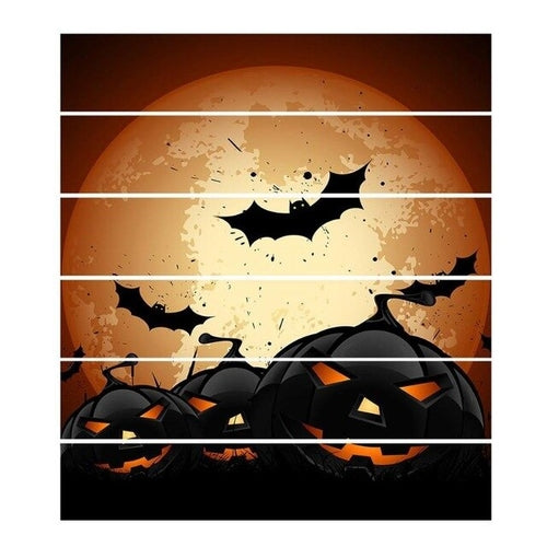 6pcs/set Halloween Pumpkin Head Waterproof