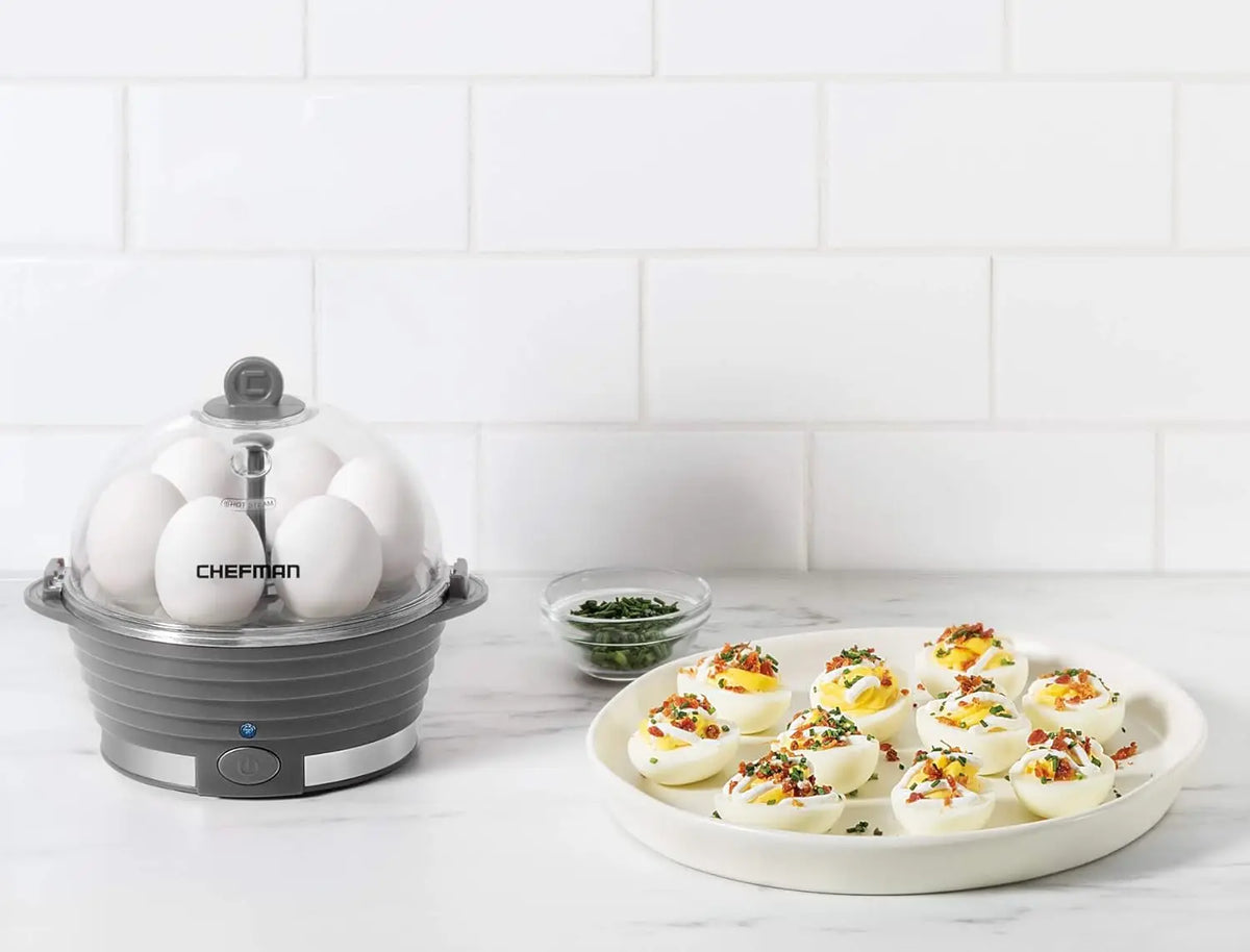 🍳 6‑Egg Rapid Electric Cooker – Steam, Poach & Boil with Ease