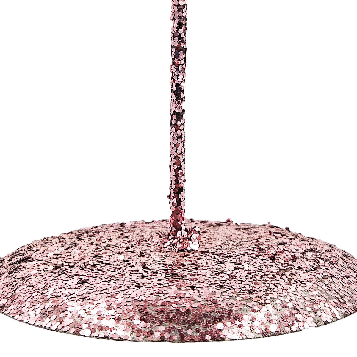 Pink Ruffled Mesh Christmas Trees, Set of Two, for Holiday Mantels and