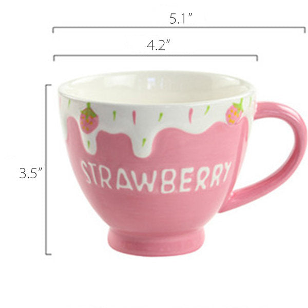 Strawberry Ceramic Mug
