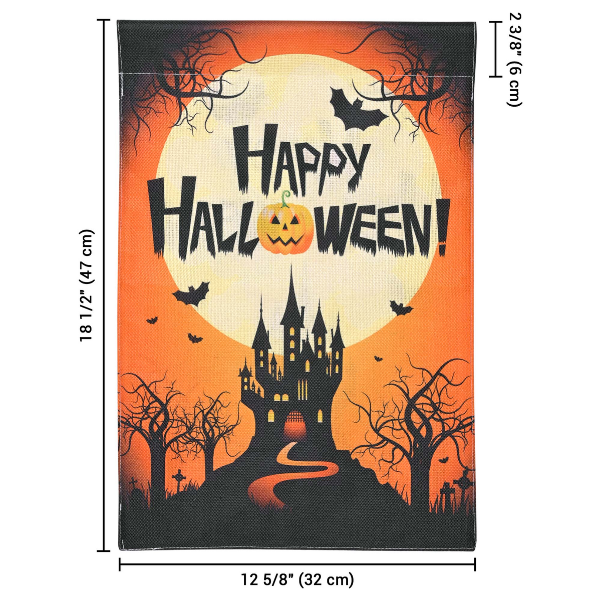 Halloween Decoration Props Pumpkin Pattern Garden Flag