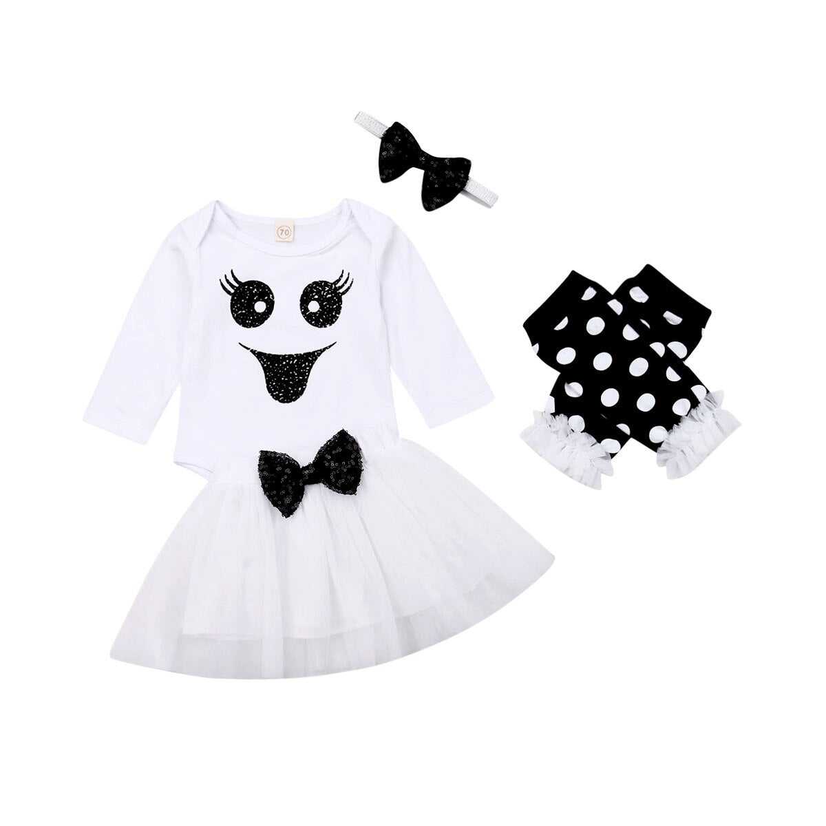 0 24M Baby Girl Halloween Clothes Set Newborn