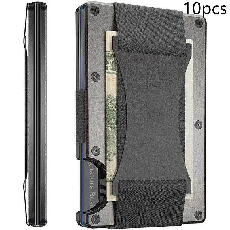Carbon Fiber Wallet - RFID Blocking Metal Card Holder