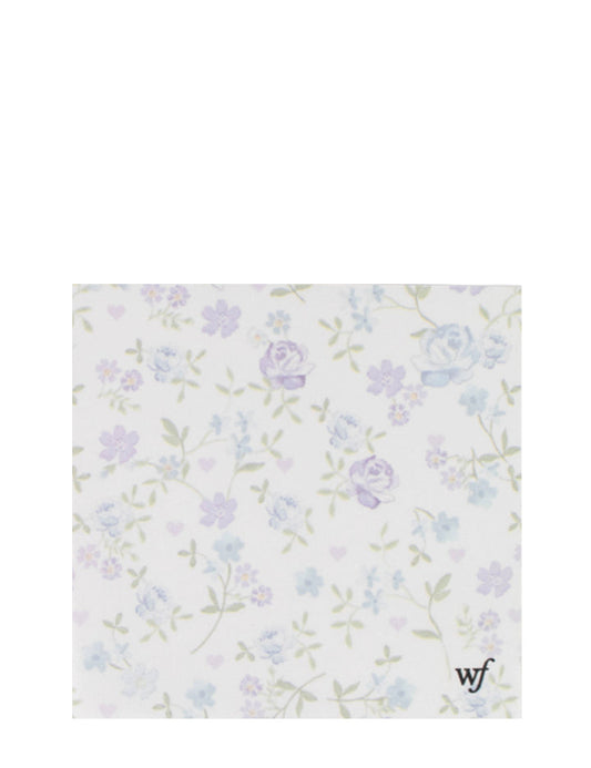 Lilac & Blue Floral Sticky Notes