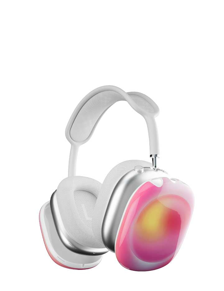 Hot Pink Aura Airpods Max Cover