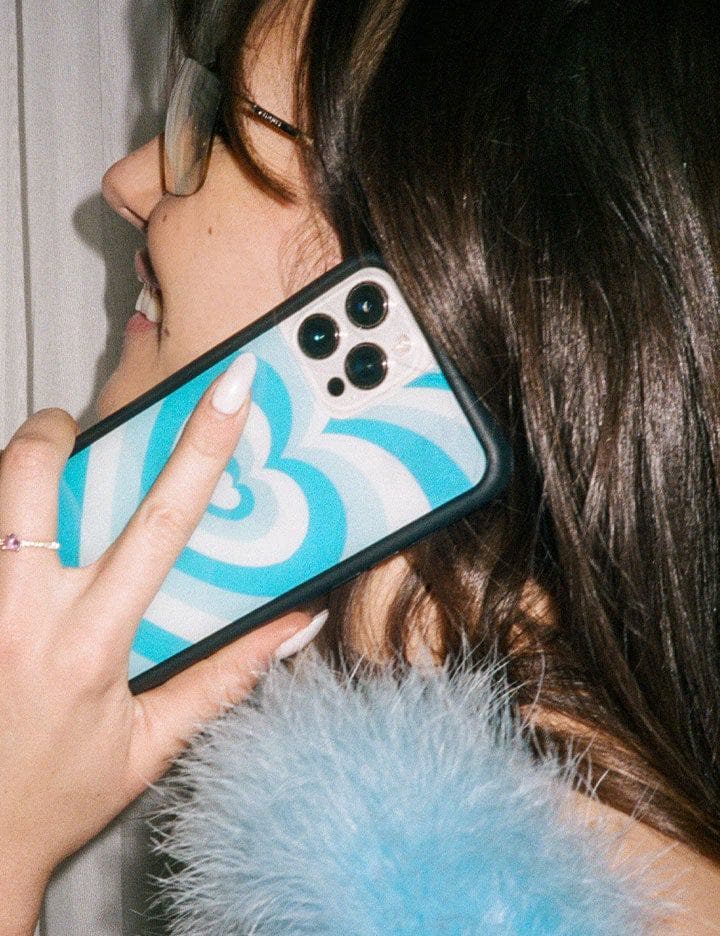 Latte Love | Blue Moon iPhone Case