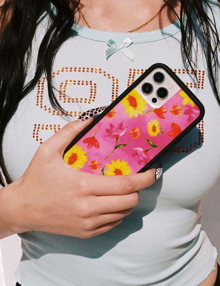 Sunflower Spring Floral iPhone Case