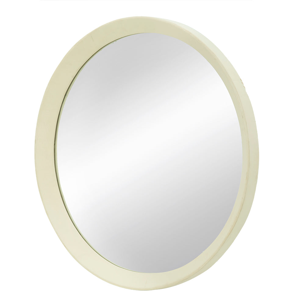 Solid Mango Wood Frame Wall Mirror, Available in 2 Colors