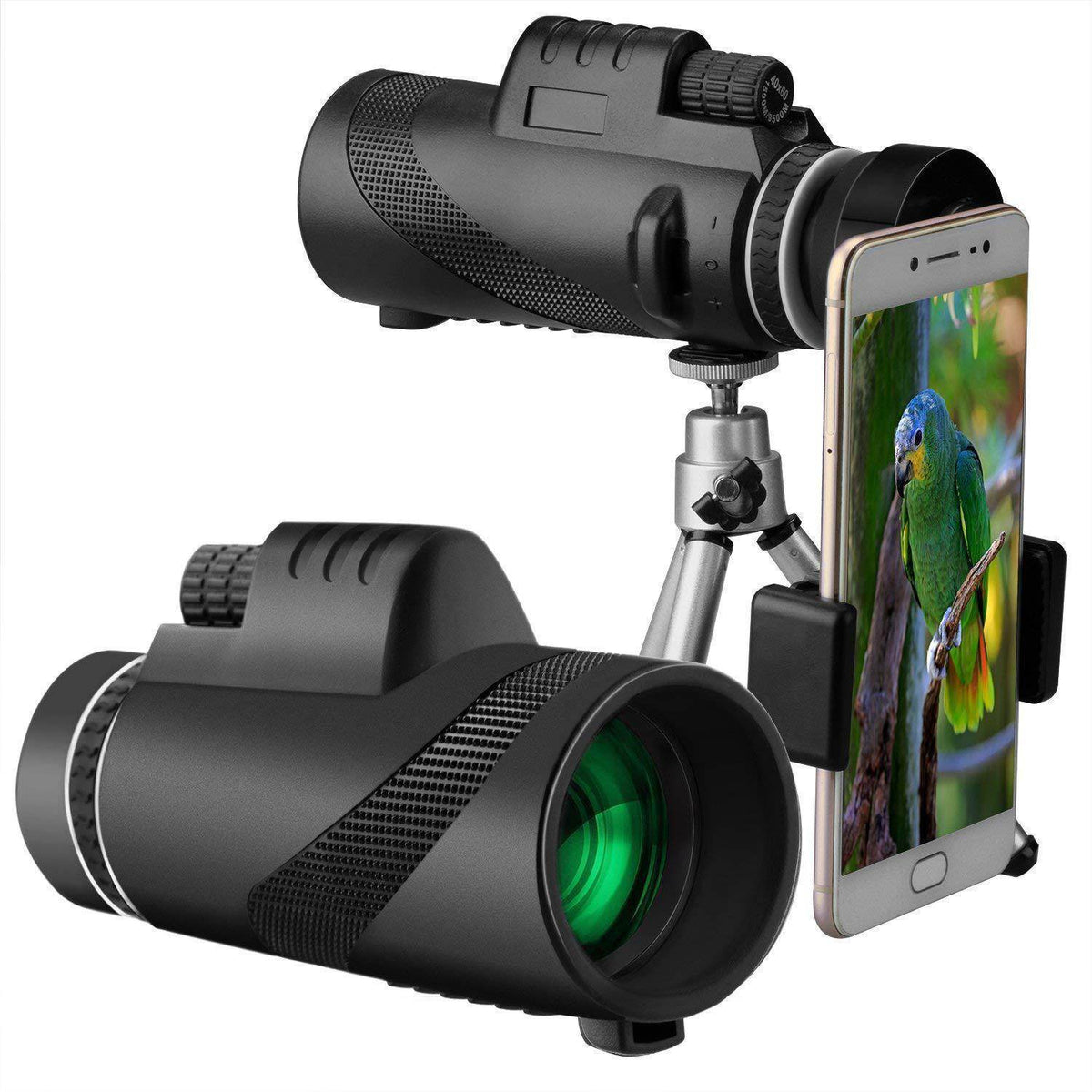 Handheld monocular telescope
