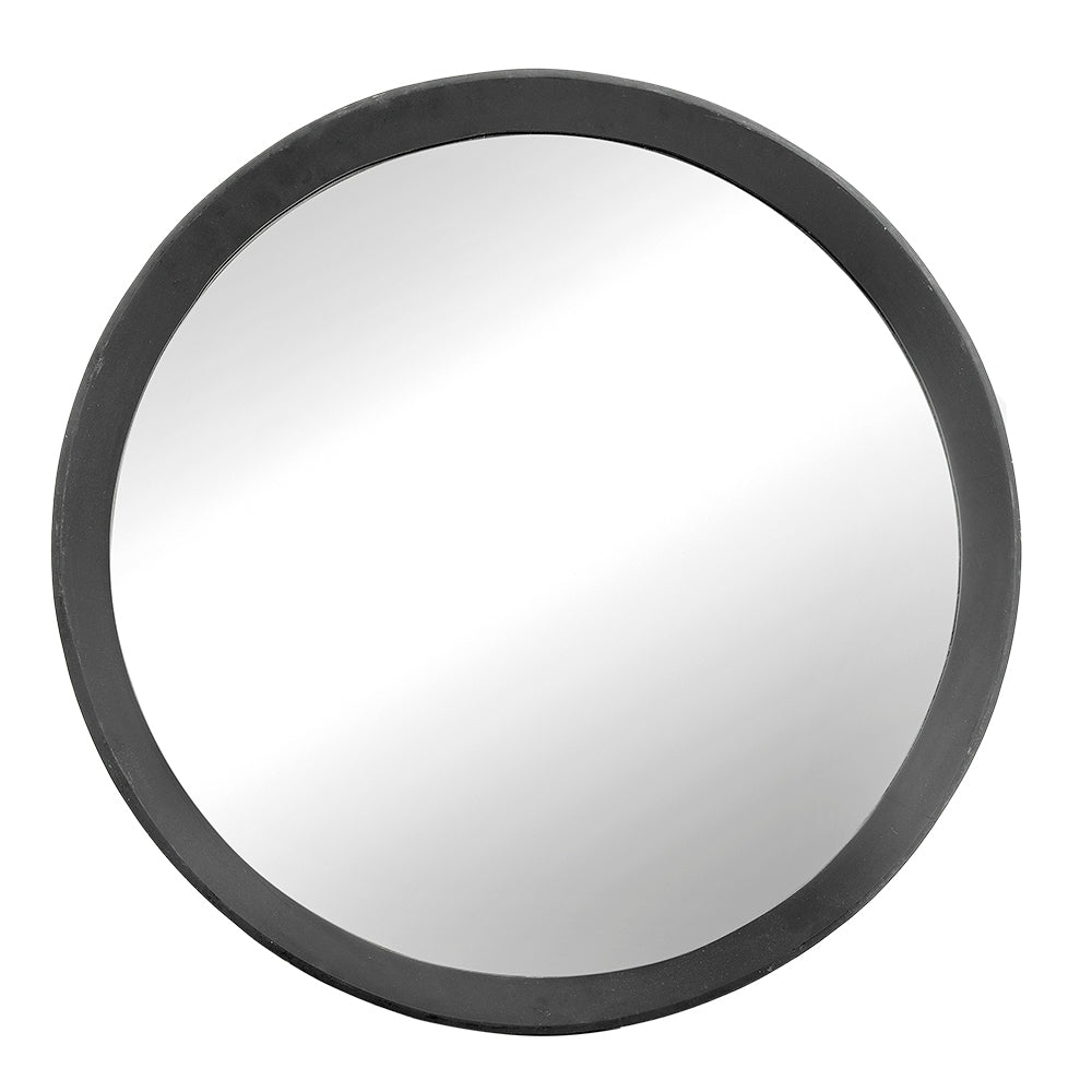 Solid Mango Wood Frame Wall Mirror, Available in 2 Colors