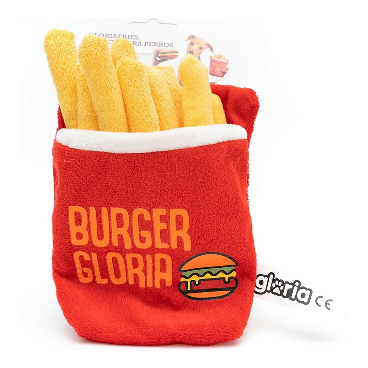 Soft toy for dogs Gloria Fried Potatoes (chips)
