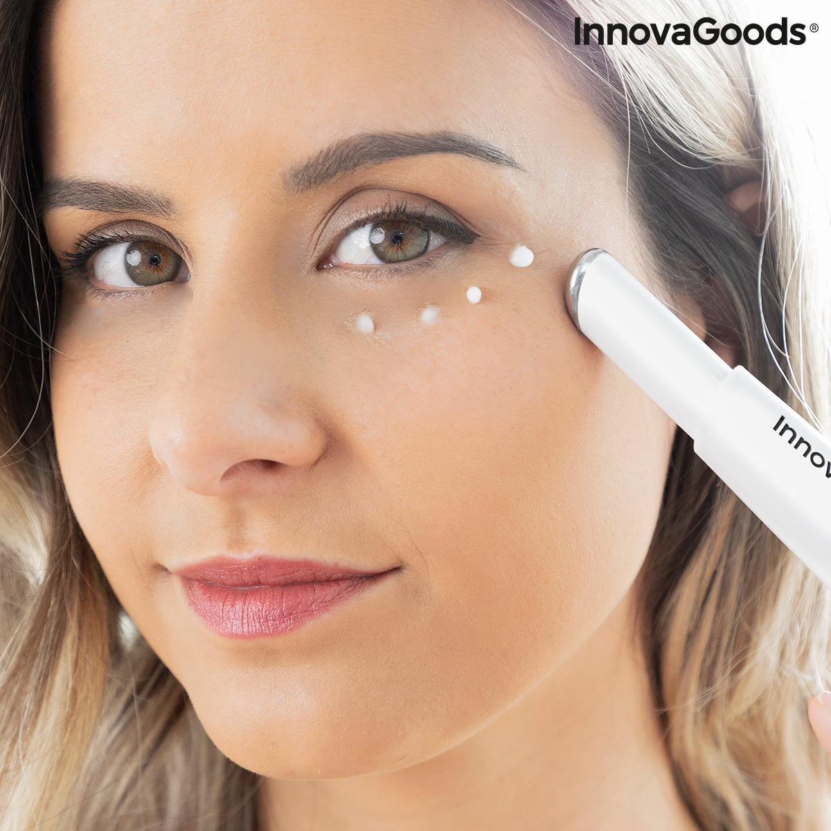 Anti-ageing Eye Massager with Phototherapy, Thermotherapy and