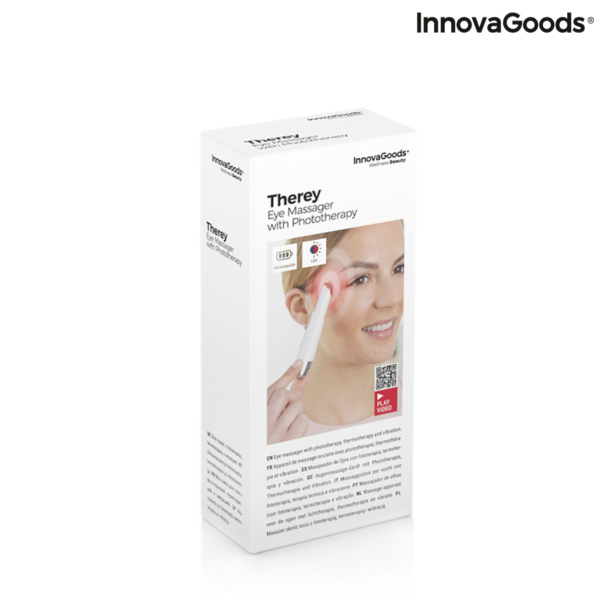 Anti-ageing Eye Massager with Phototherapy, Thermotherapy and