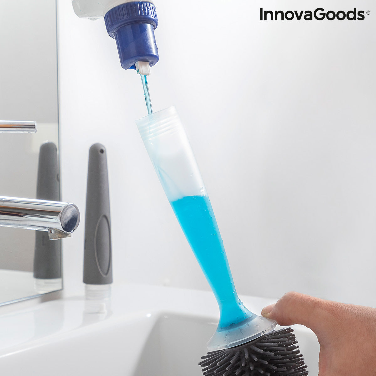 Toilet Brush with Detergent Dispenser Bruilet InnovaGoods