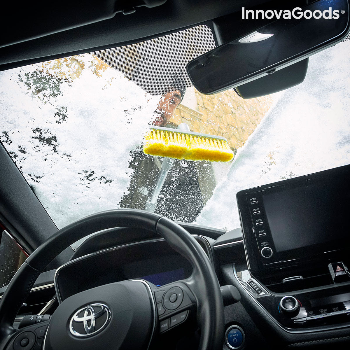 3-in-1 Telescopic Ice Scraper Removice InnovaGoods