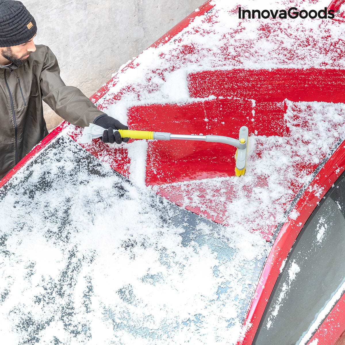 3-in-1 Telescopic Ice Scraper Removice InnovaGoods