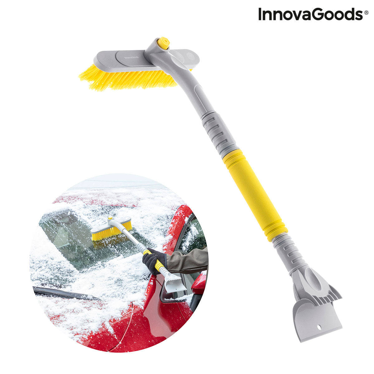 3-in-1 Telescopic Ice Scraper Removice InnovaGoods
