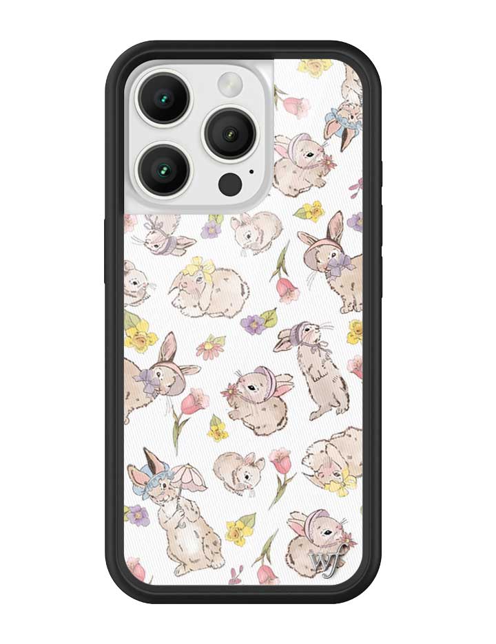 Bunnies in Bonnets iPhone Case