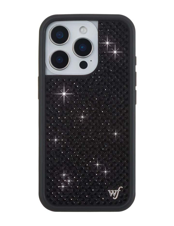 Rhinestone iPhone Case | Black