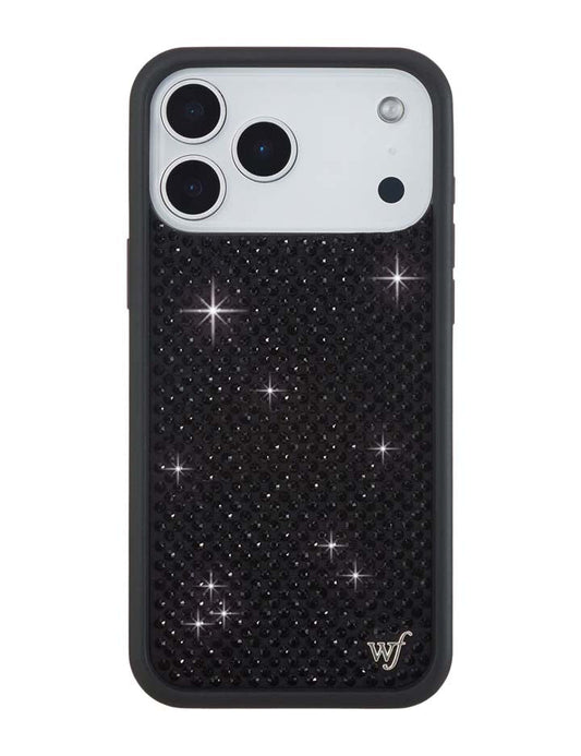 Rhinestone iPhone Case | Black