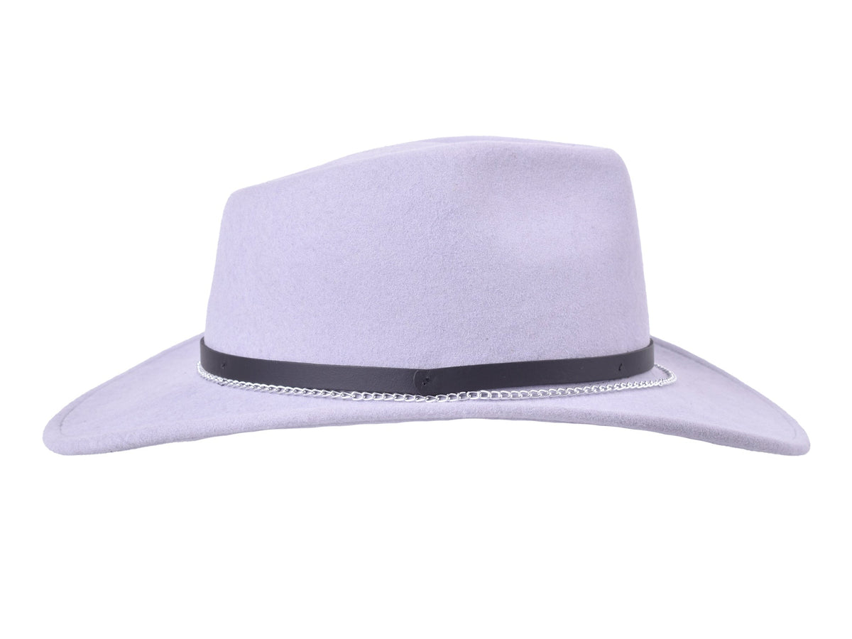 Outdoor Merino Wool for Woman Felt Hat Cattle Queen