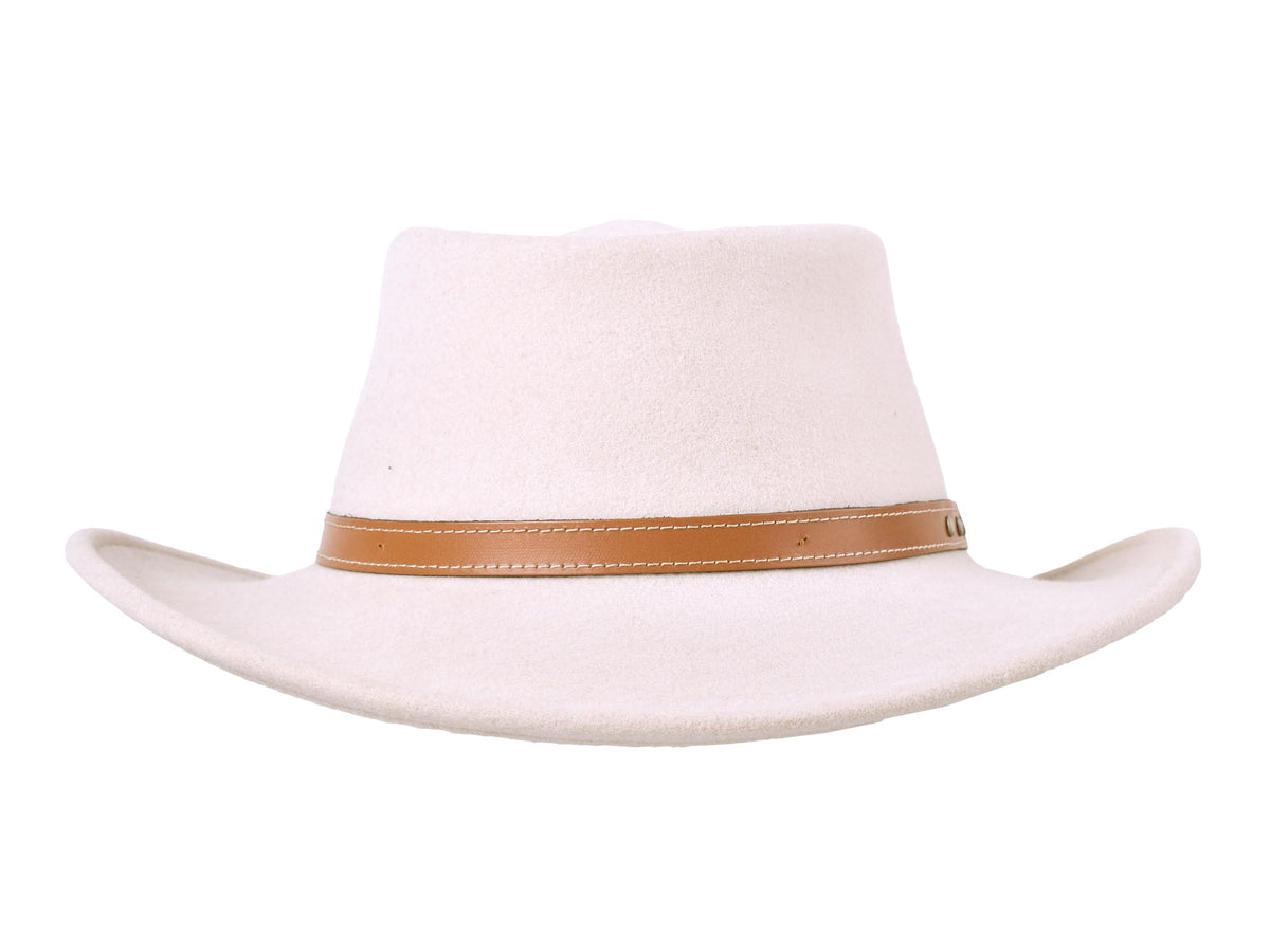 Outdoor Wool Felt Hat Merino Gambler