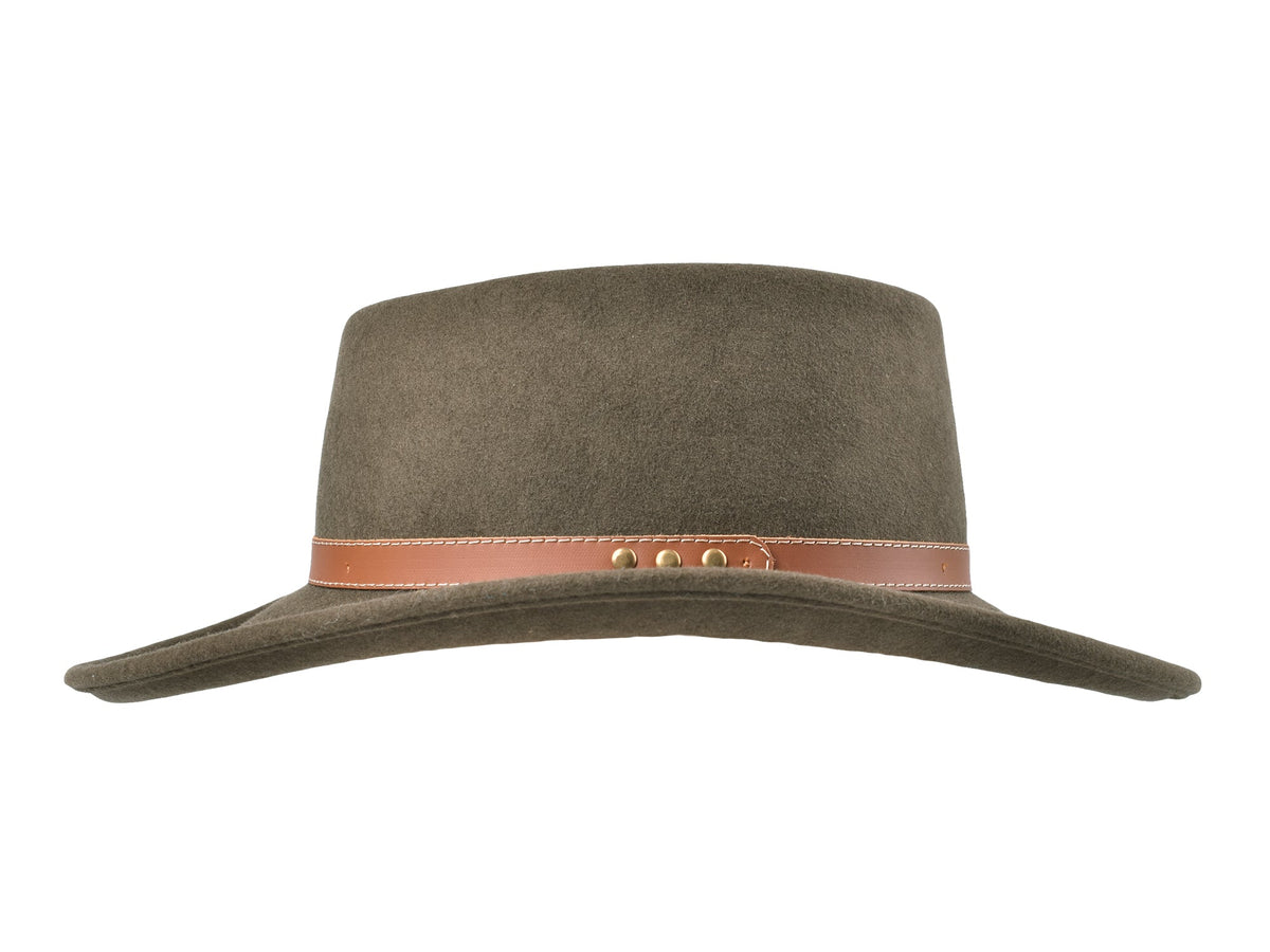 Outdoor Wool Felt Hat Merino Gambler