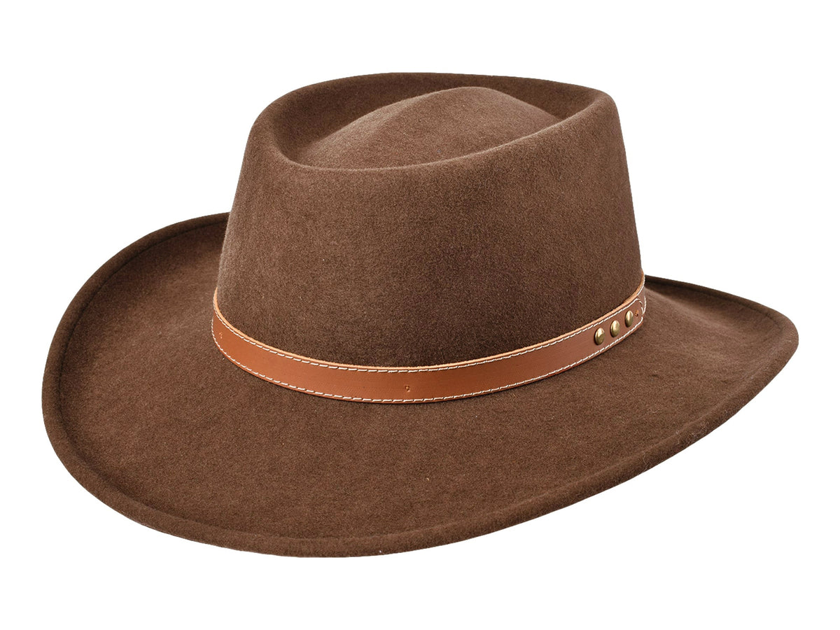 Outdoor Wool Felt Hat Merino Gambler