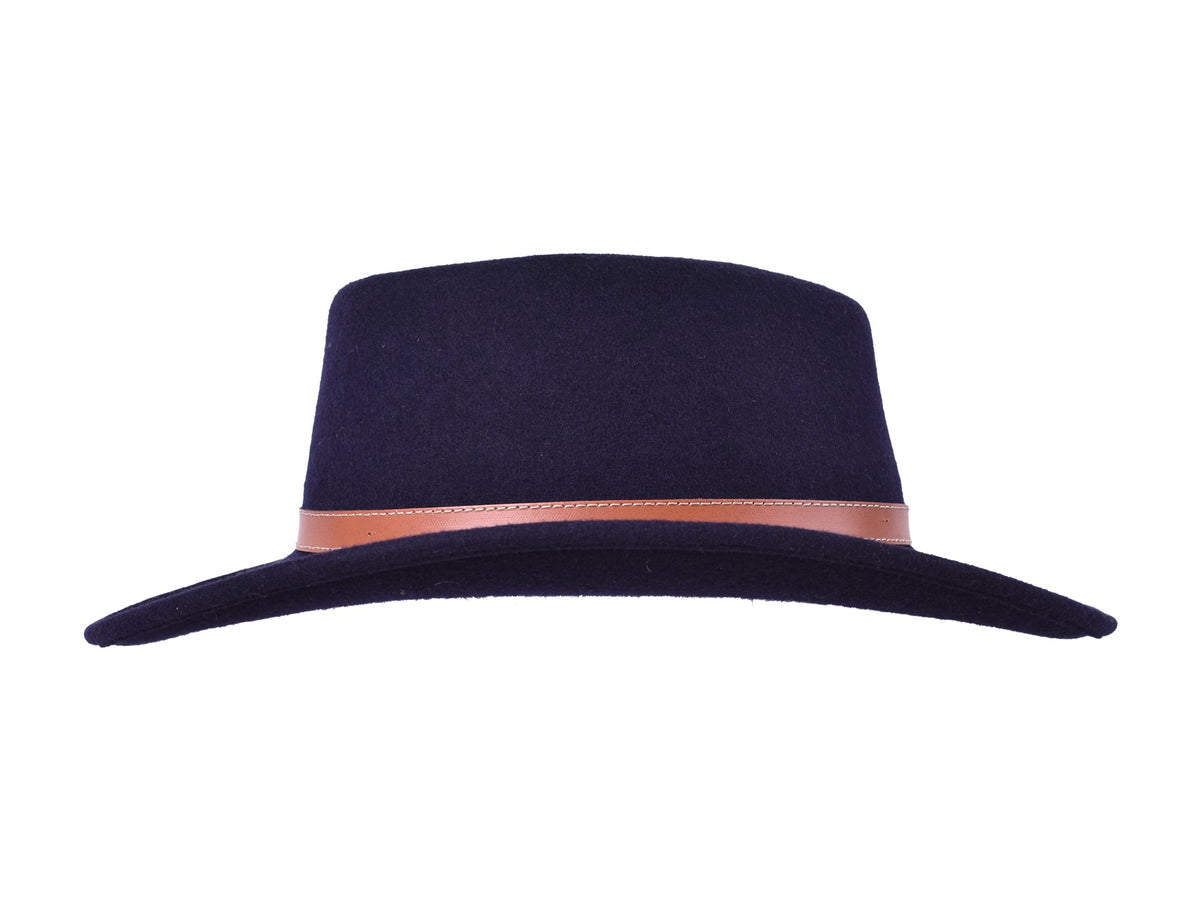 Outdoor Wool Felt Hat Merino Gambler
