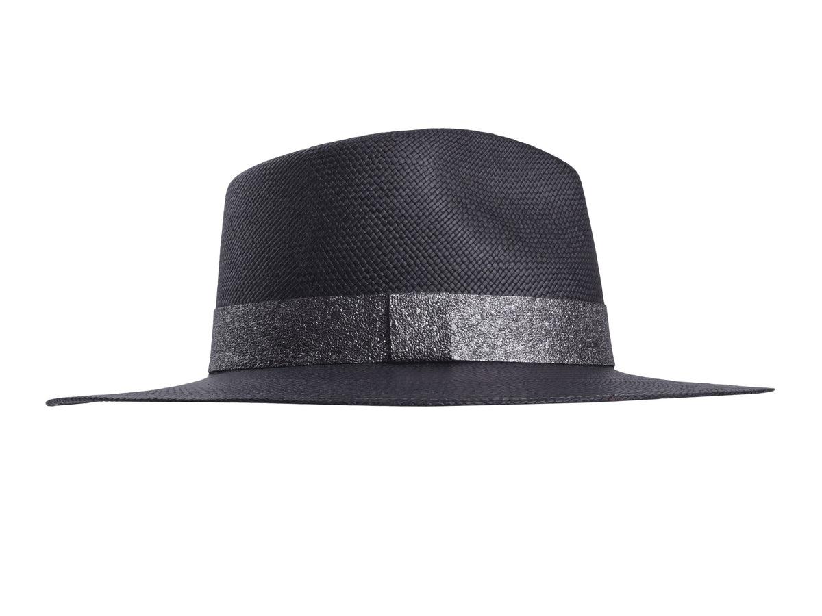Onyx Panama Hat - Handwoven Hat