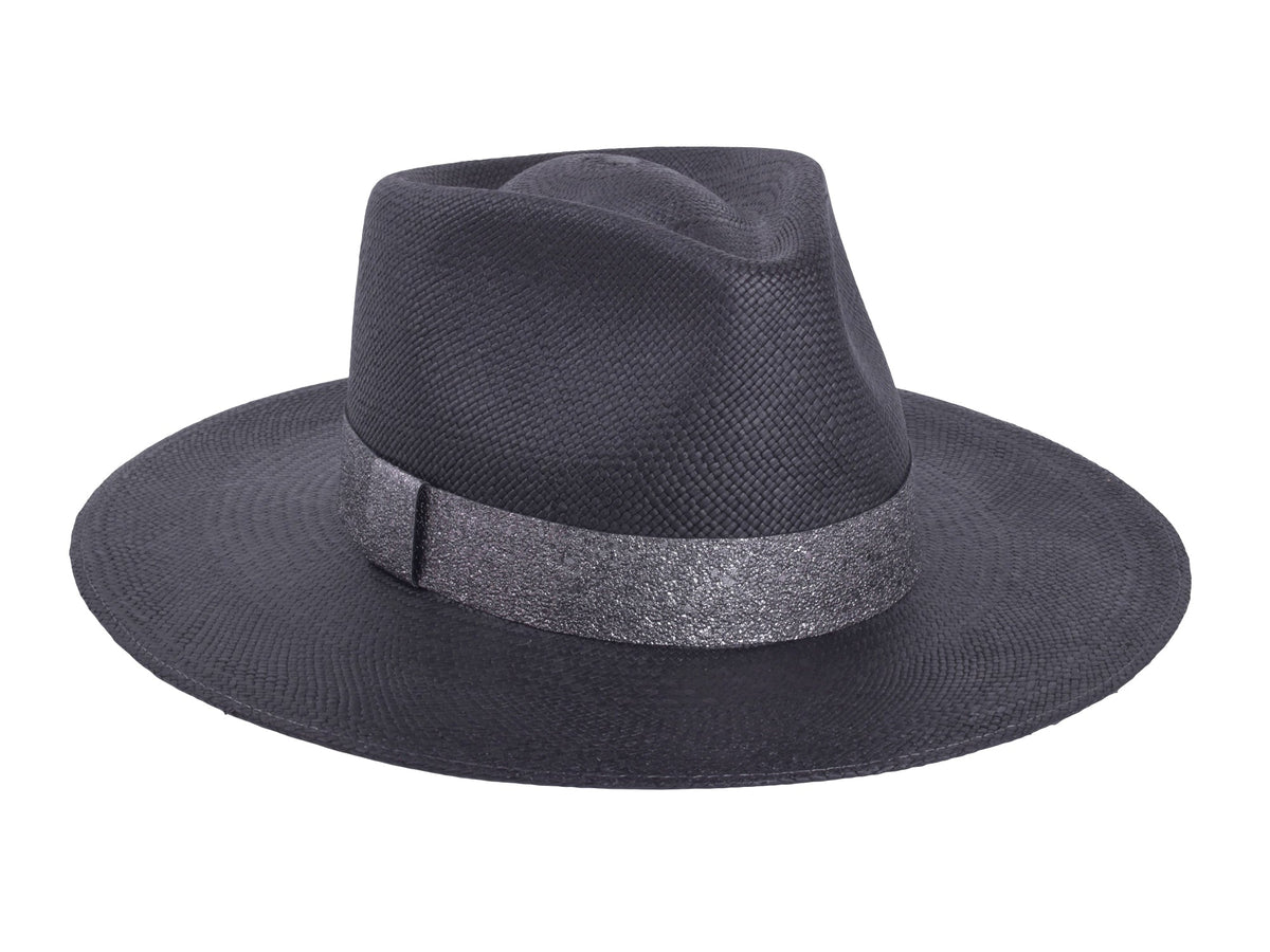 Onyx Panama Hat - Handwoven Hat