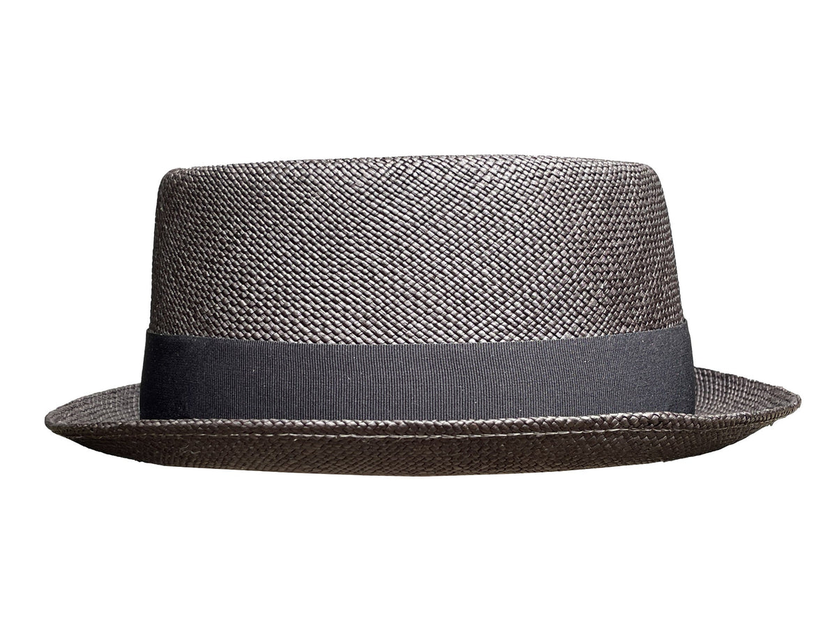 Pork Pie Trilby Panama Hat - Handwoven