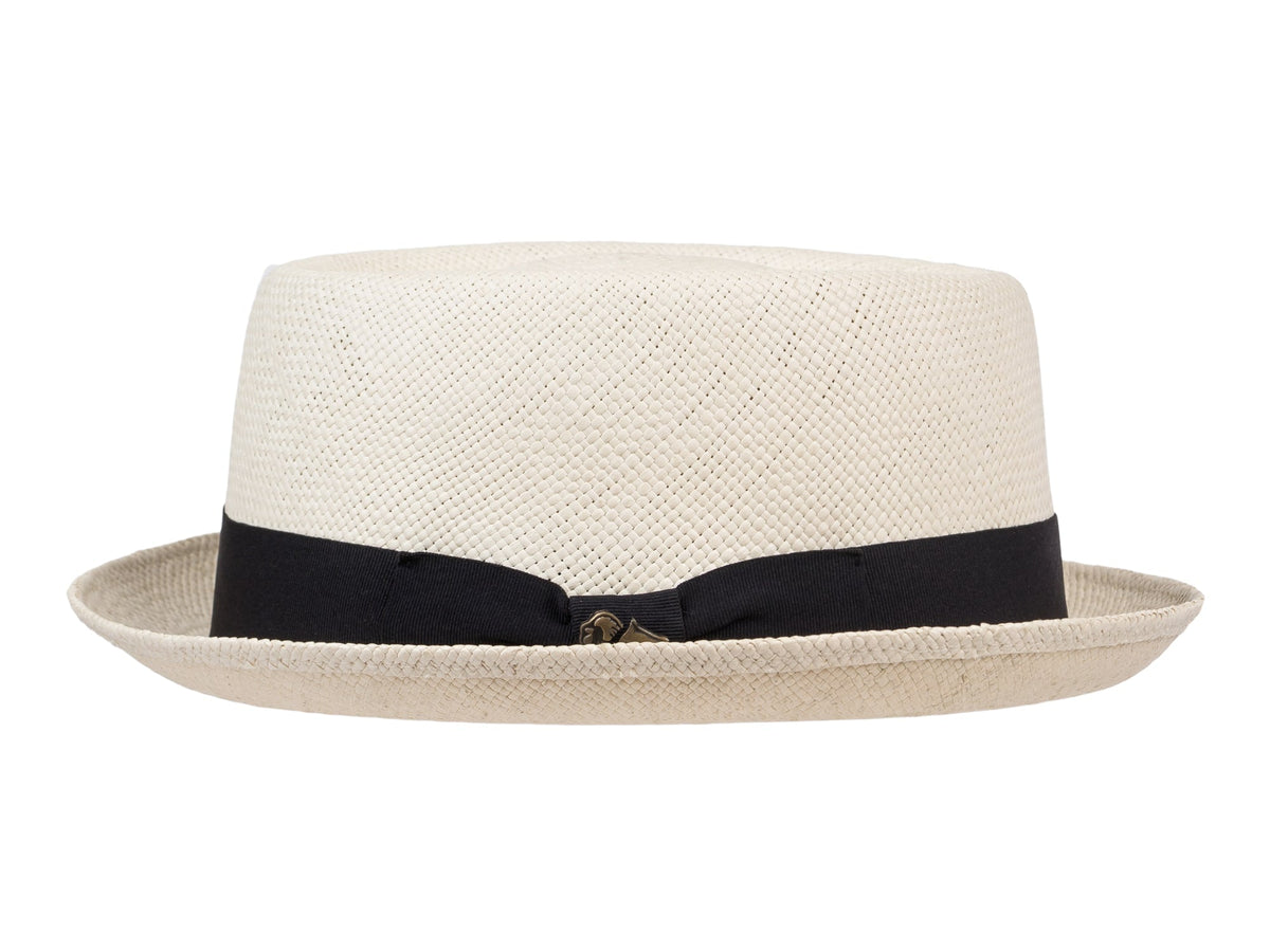 Pork Pie Trilby Panama Hat - Handwoven