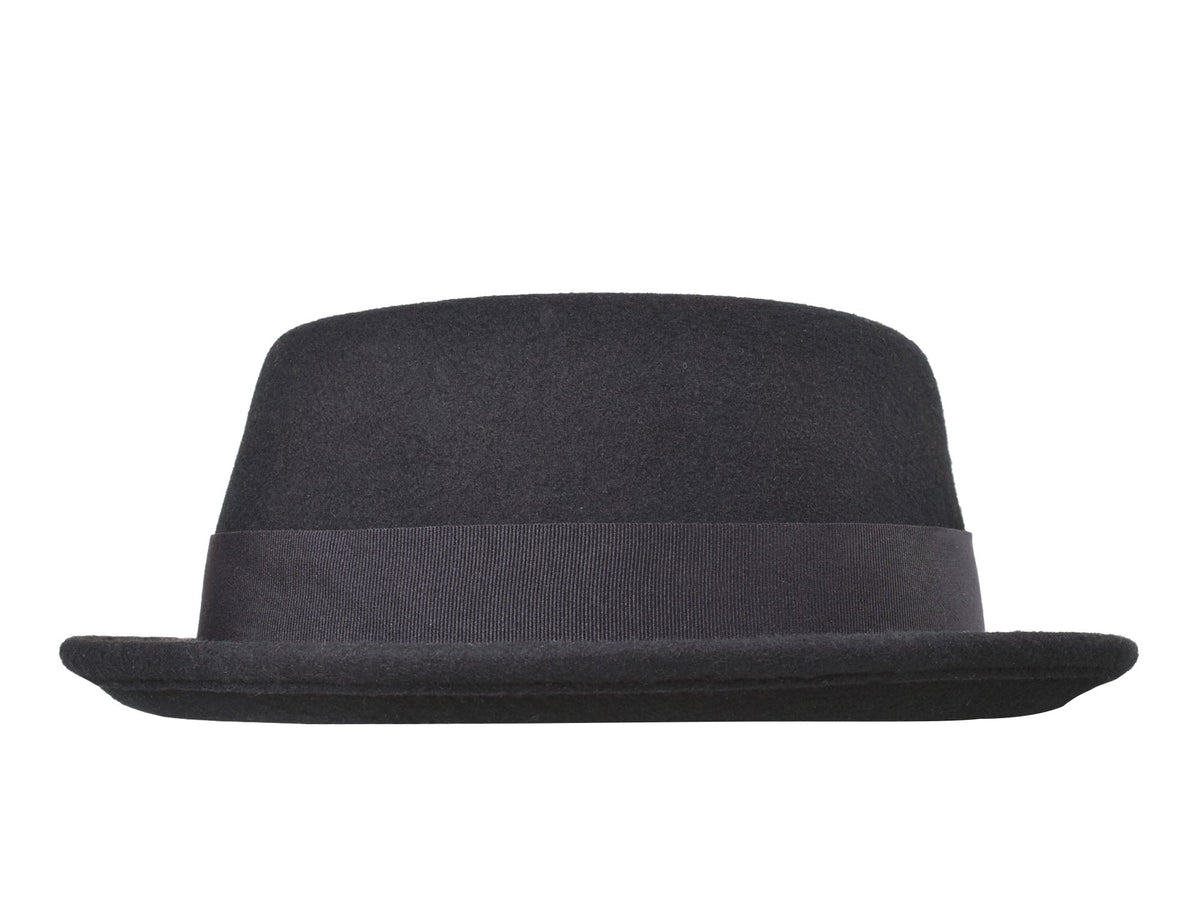 Wool Felt Classic Hat Pork Pie Stingy