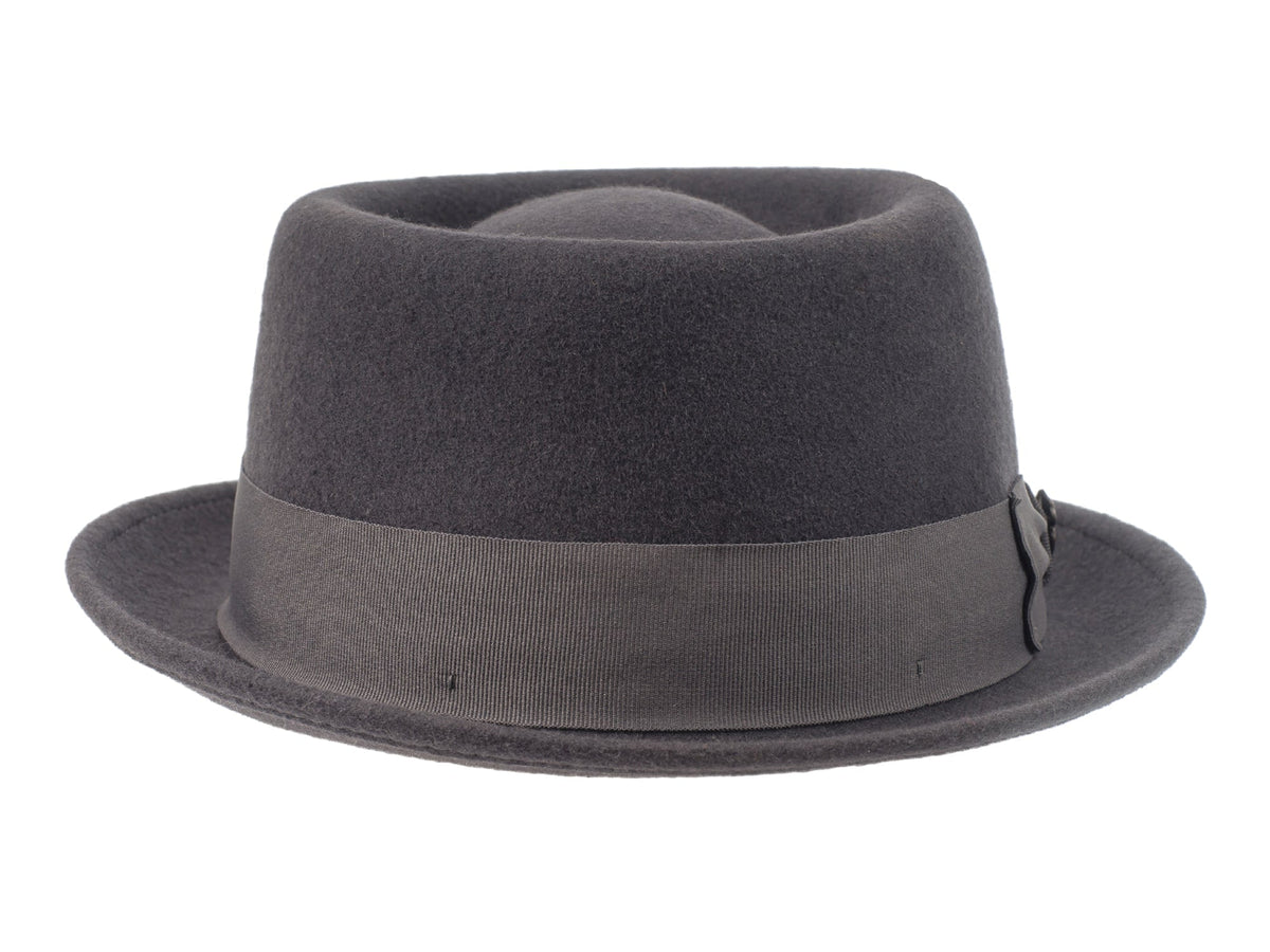 Wool Felt Classic Hat Pork Pie Stingy