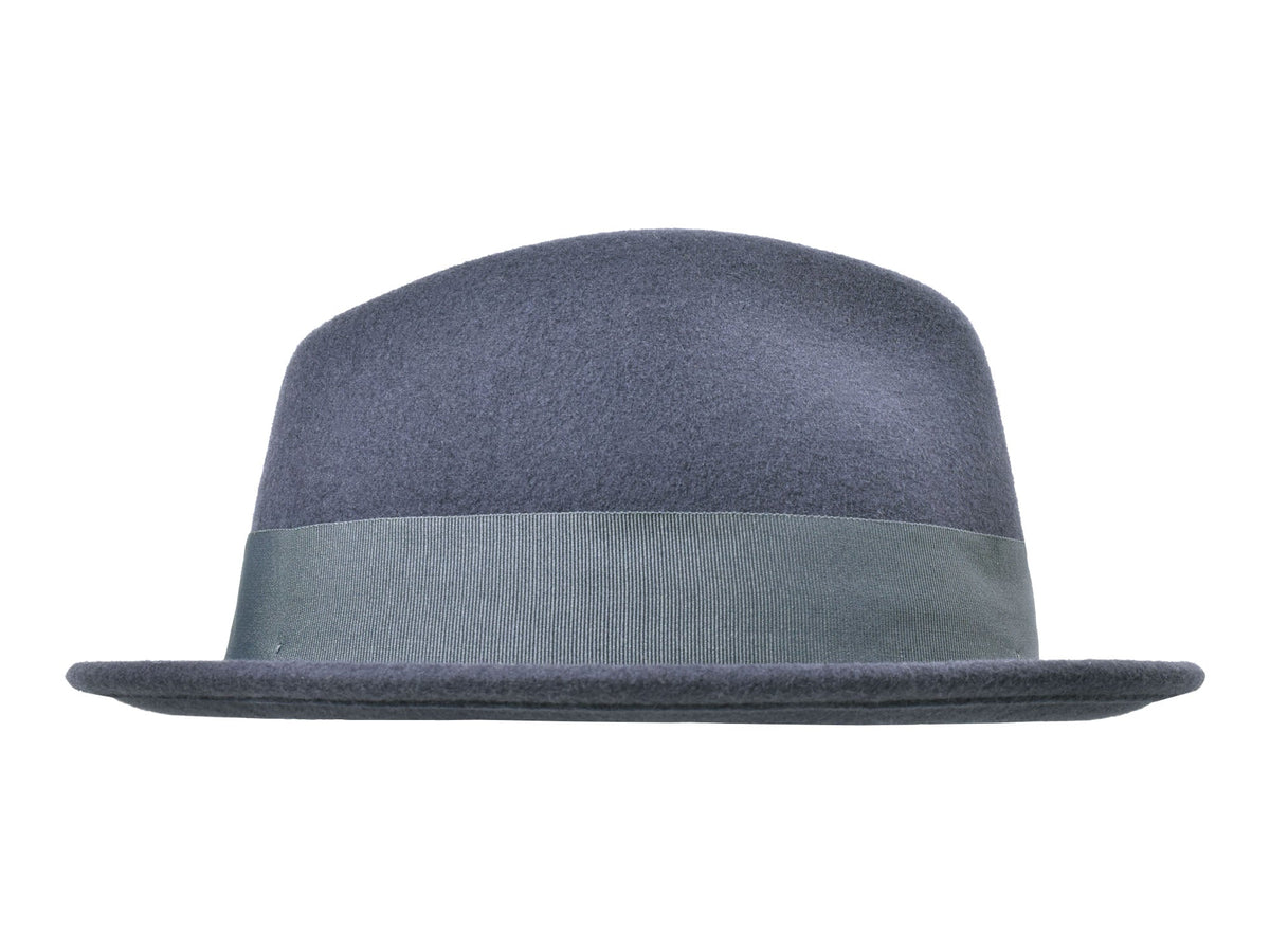 Wool Felt Fedora Hat Classic Roma Stingy