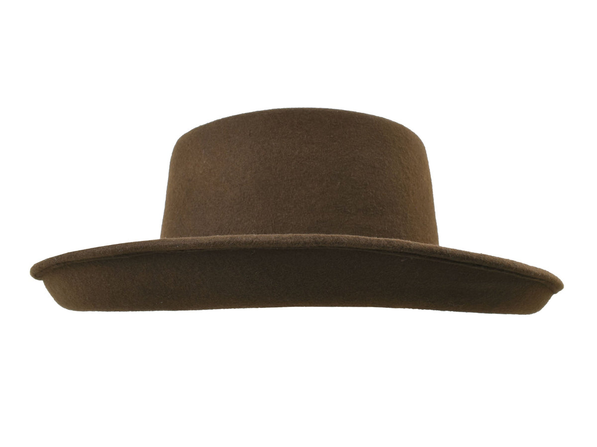 Outdoor Merino wool felt hat Rust