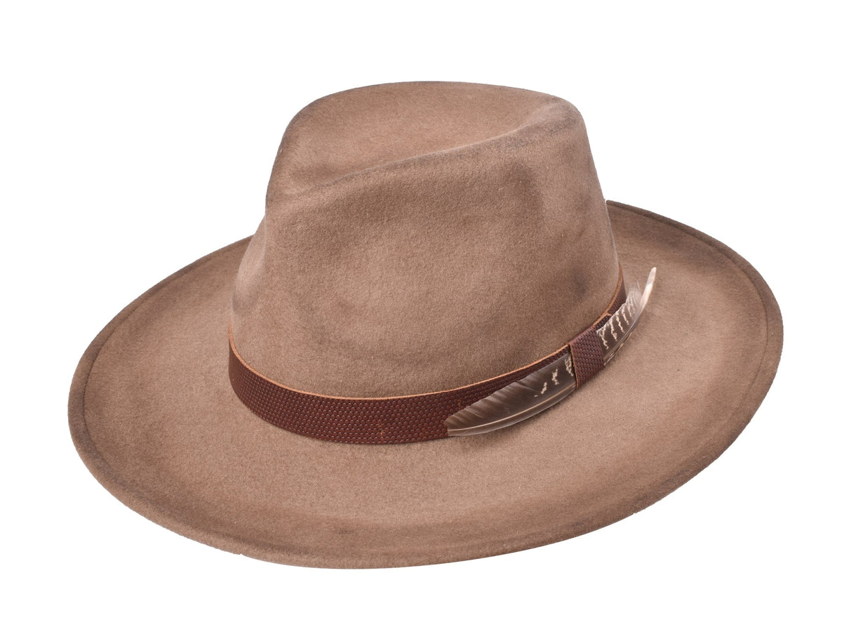 Stylish Wool Felt Hat Merino Zingaro