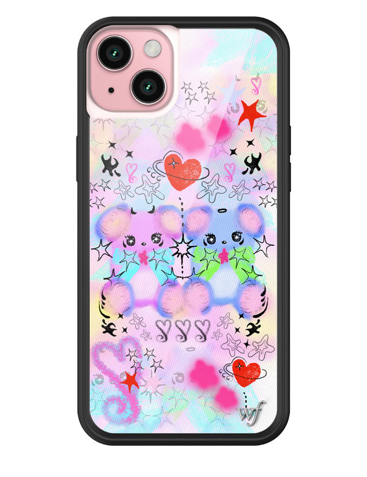 Cotton Candy Teddies iPhone Case