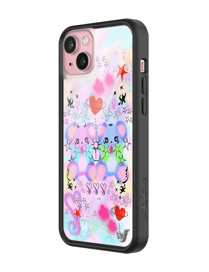 Cotton Candy Teddies iPhone Case