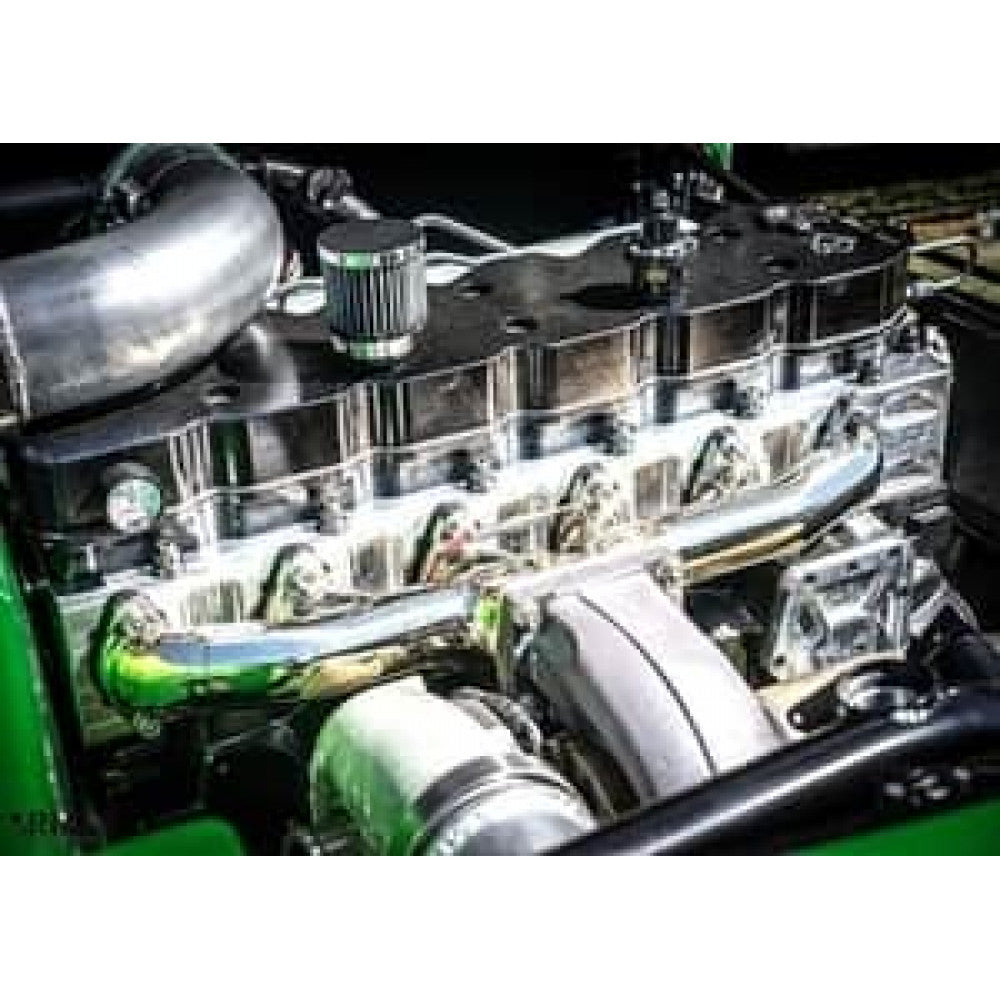 Competition T-6 12V 0* Valve Exhaust Manifold | 1989-1998 Dodge Ram 5.9 Cummins