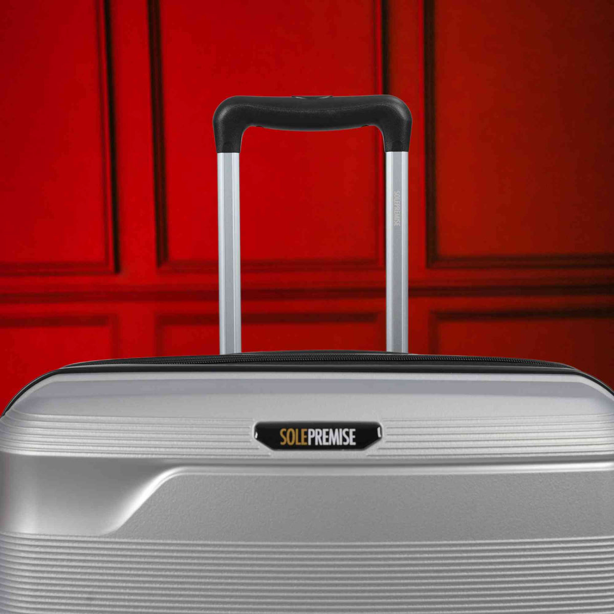 20-inch Silver Carry-On Hardcase Roller Luggage