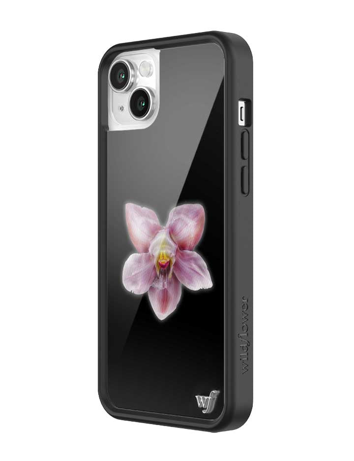 Orchid | Black iPhone Case