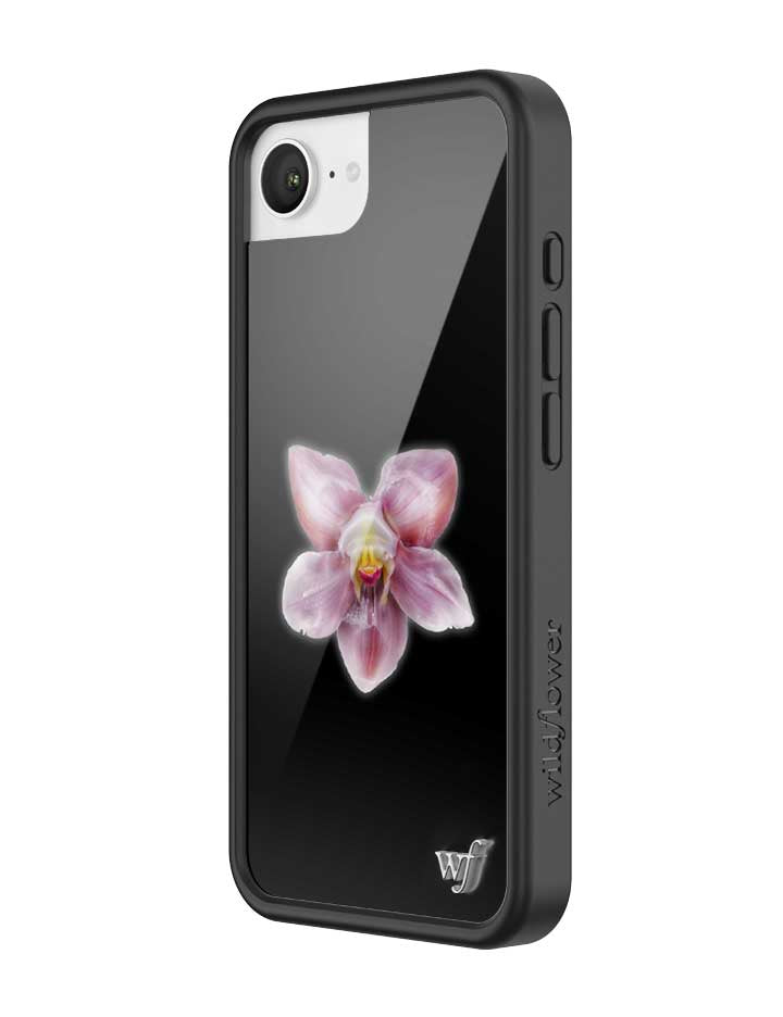 Orchid | Black iPhone Case