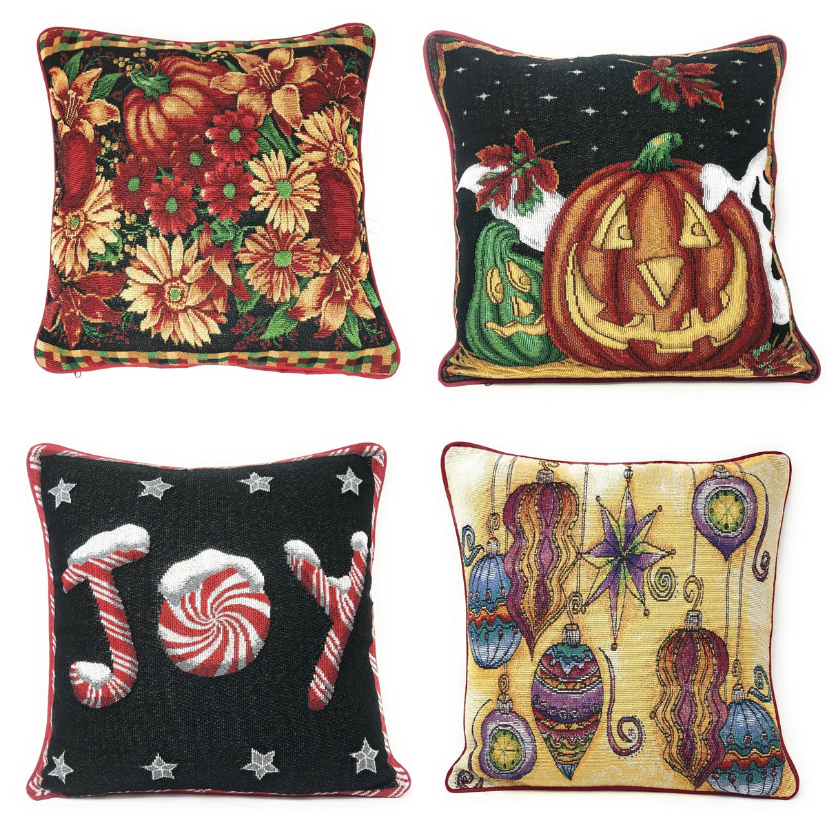 DaDa Bedding Set of 4 Pieces - Autumn Harvest Halloween & Christmas