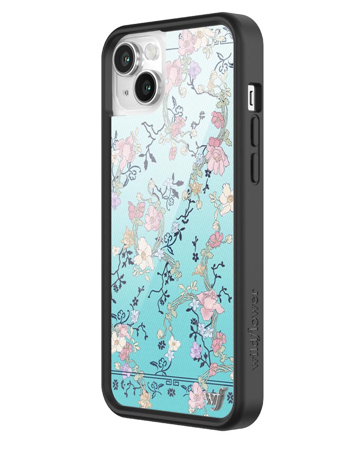 Gallery Girlie Blue iPhone Case
