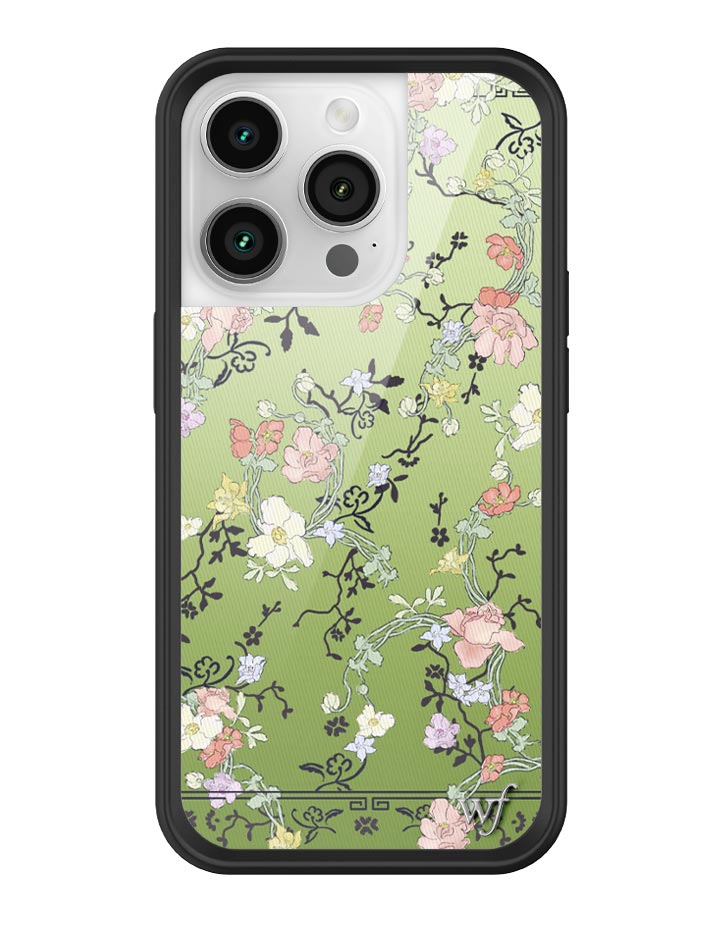 Gallery Girlie Green iPhone Case