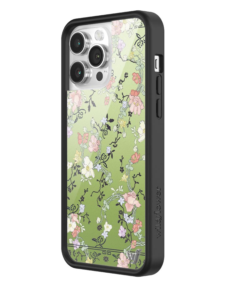 Gallery Girlie Green iPhone Case